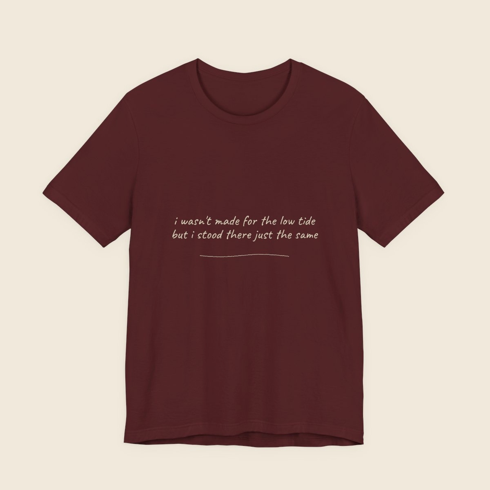 the lyric tee, dark